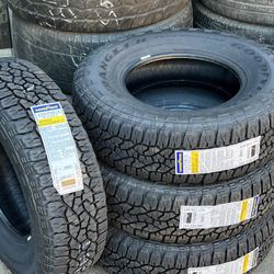Good Year All Terrain Tires 235/75/15 Installed and Balanced/llantas Nuevas Instaladas Y Balanceadas