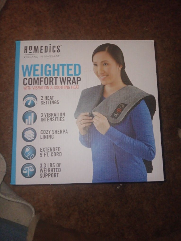 Weighted N Heated W Vibrations Comfort Wrap