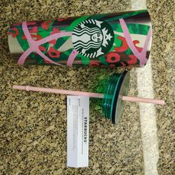 Starbucks Wild Leopard stainless steel venti 24oz