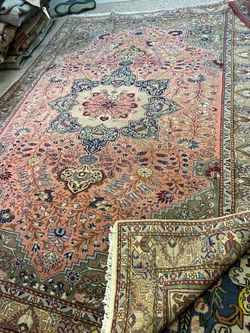 6.3x9.5 ft handmade persian wool ruh
