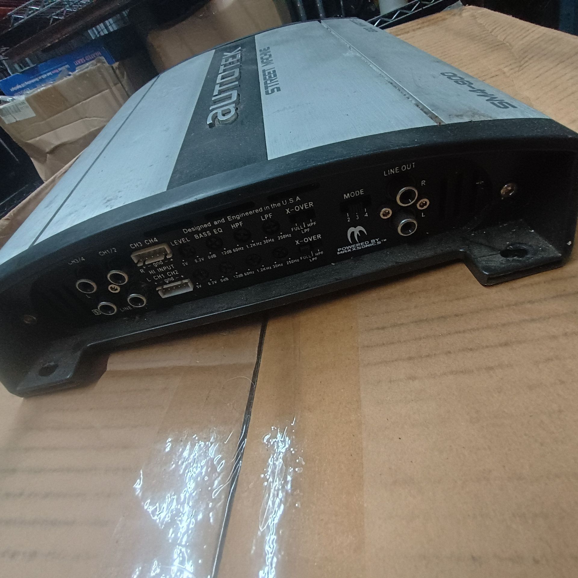 autotek 4channel car amp