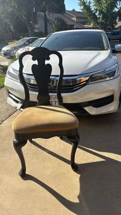 Set of 6 dining chairs from Macy’s have to captain chairs.