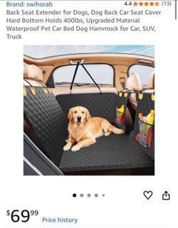 Brand new back seat extender for dogs