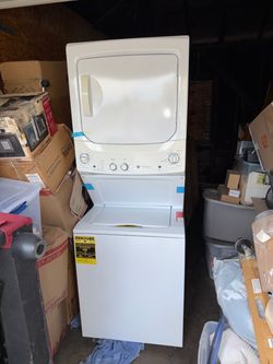 GE WASHING MACHINE WITH DRYER COMBO ELECTRIC