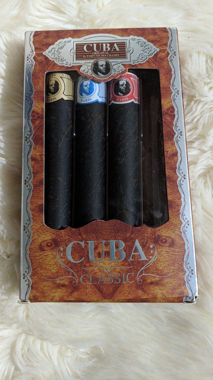 Cuba cigars cologne- set of 3