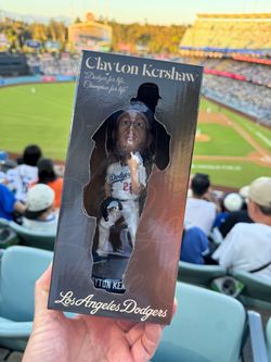 2026 Clayton Kershaw Last Out Bobblehead Dodgers