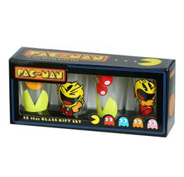 Pac Man 4-Pack Pint Glass Set