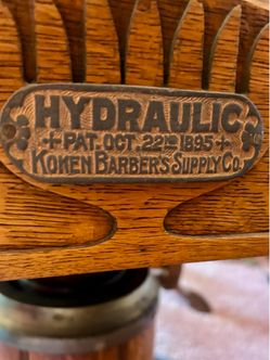 🪑 RARE ANTIQUE KOKEN BARBER CHAIR – FULLY WORKING – $4,500 OBO