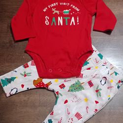 Christmas Holiday Baby Set
