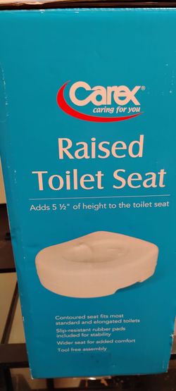RAISED TOILET SEAT