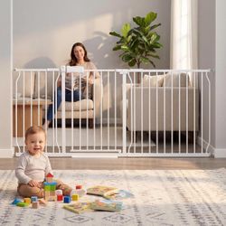 HOOOEN 71.5-76.38” Extra Wide Baby/ Pet Gate (35th Ave & Bell Rd)