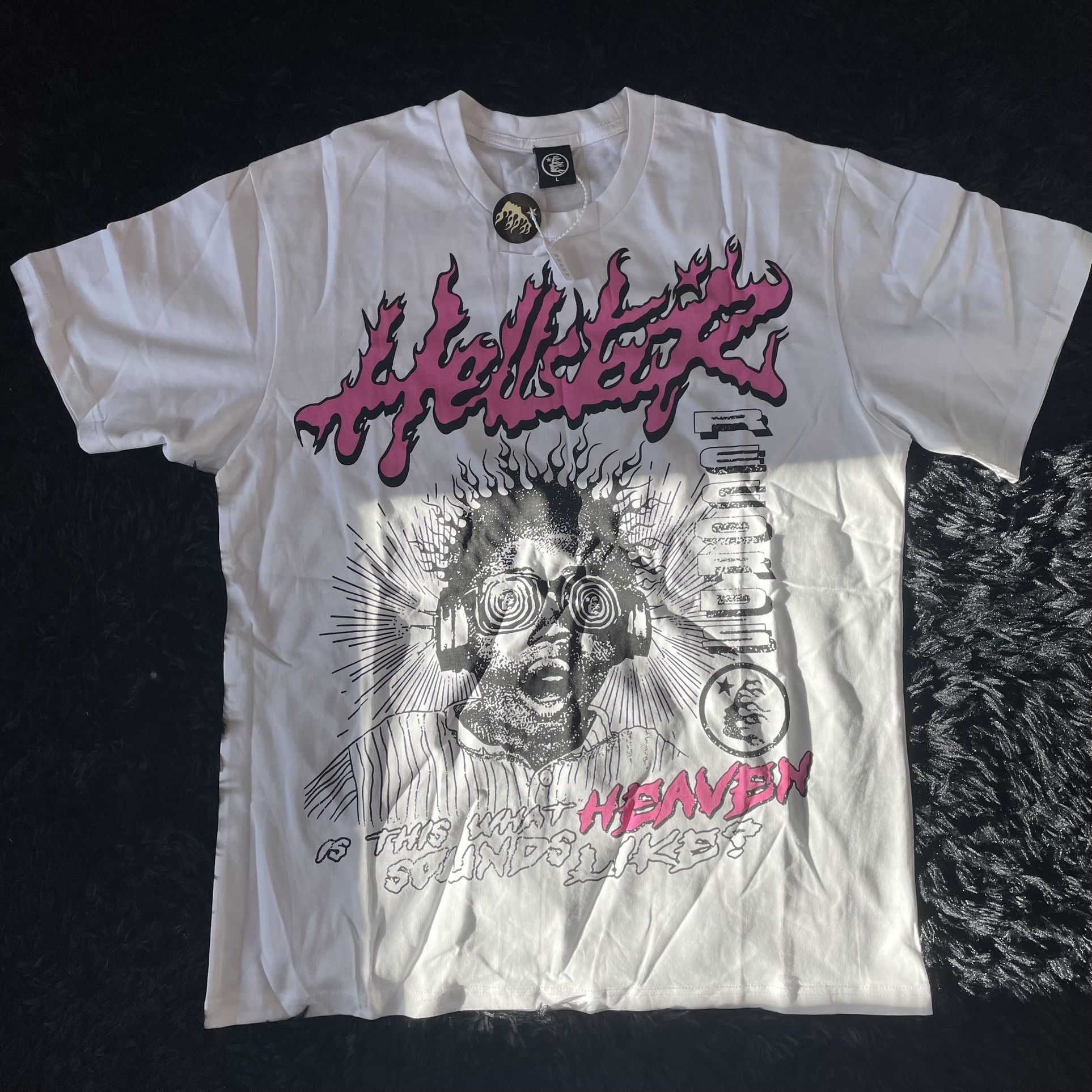 Hellstar Graphic Tee Shirt Size Large 