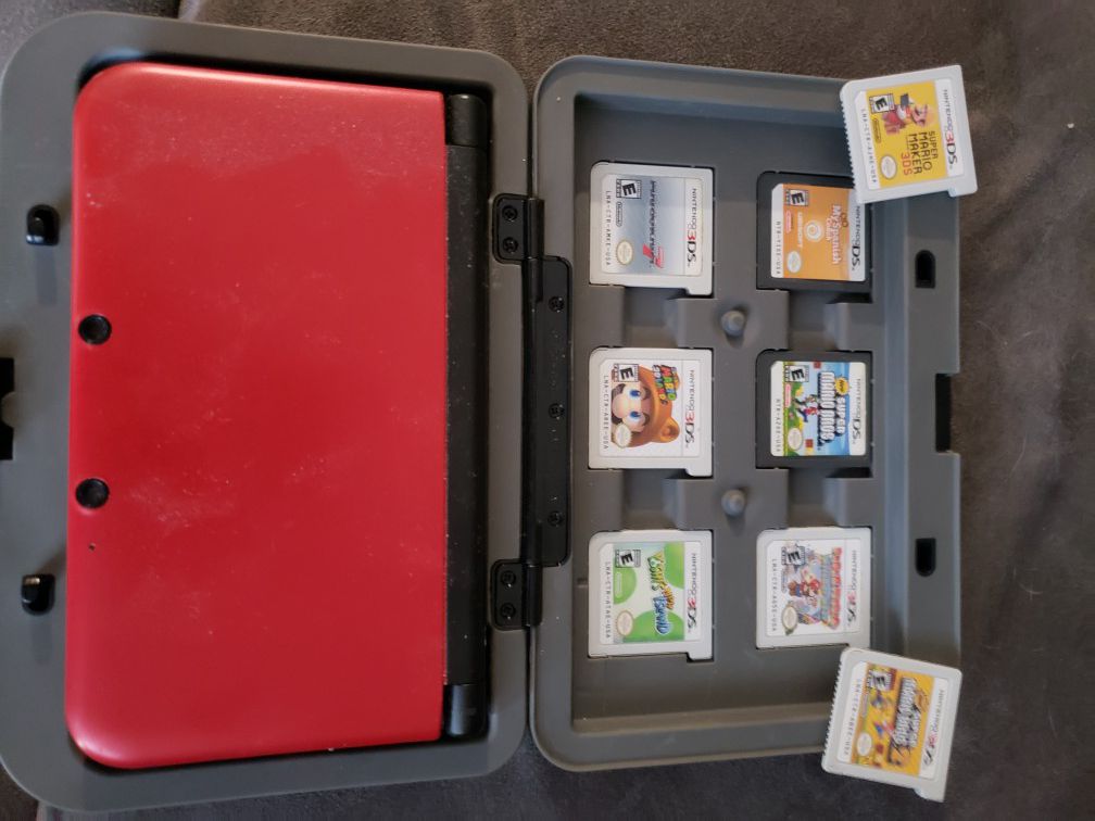 Nintendo 3DS with 6 Games
