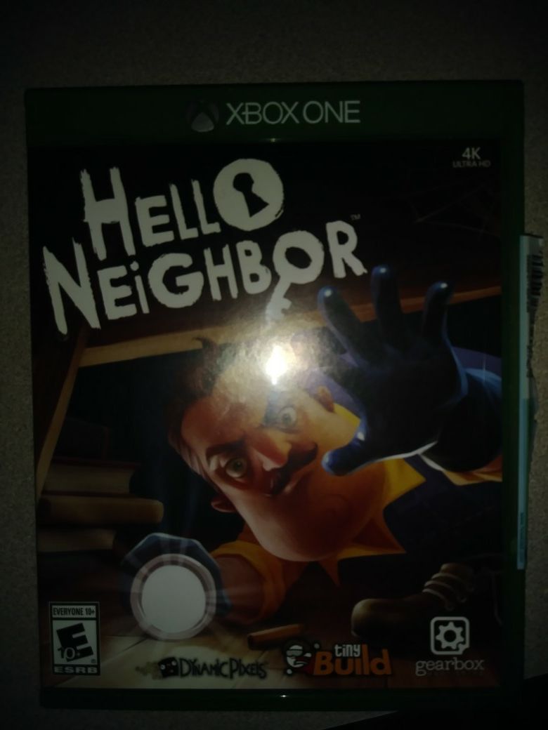 Hello neighbor for Xbox one