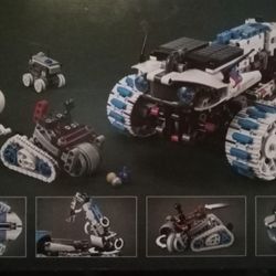 LEGO Technic Lunar Outpost Moon Rover Space Vehicle 