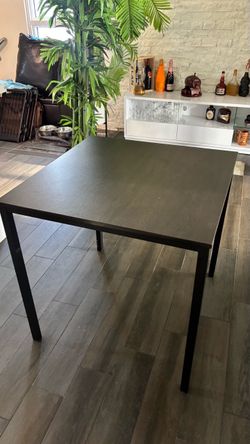 Square Wooden Table