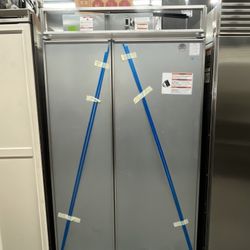 New Panel Ready Kitchen Aid Side By Side 48” Refrigerator Built In