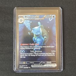 Blastoise EX SIR Pokemon 151