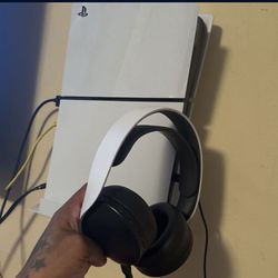 PlayStation 5 With Headphones 