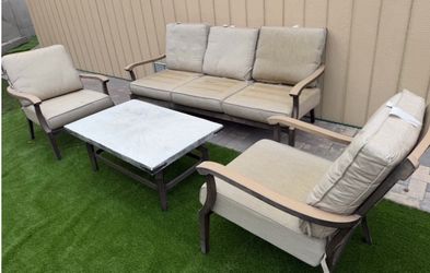Patio table set