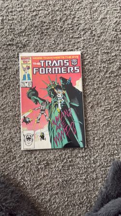 Vintage transformers comics