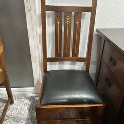 Stickley Harvey Ellis Side Chair With Inlay