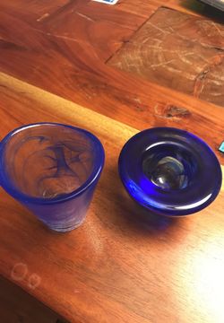 Kosta Boda - Candle Holder & cup