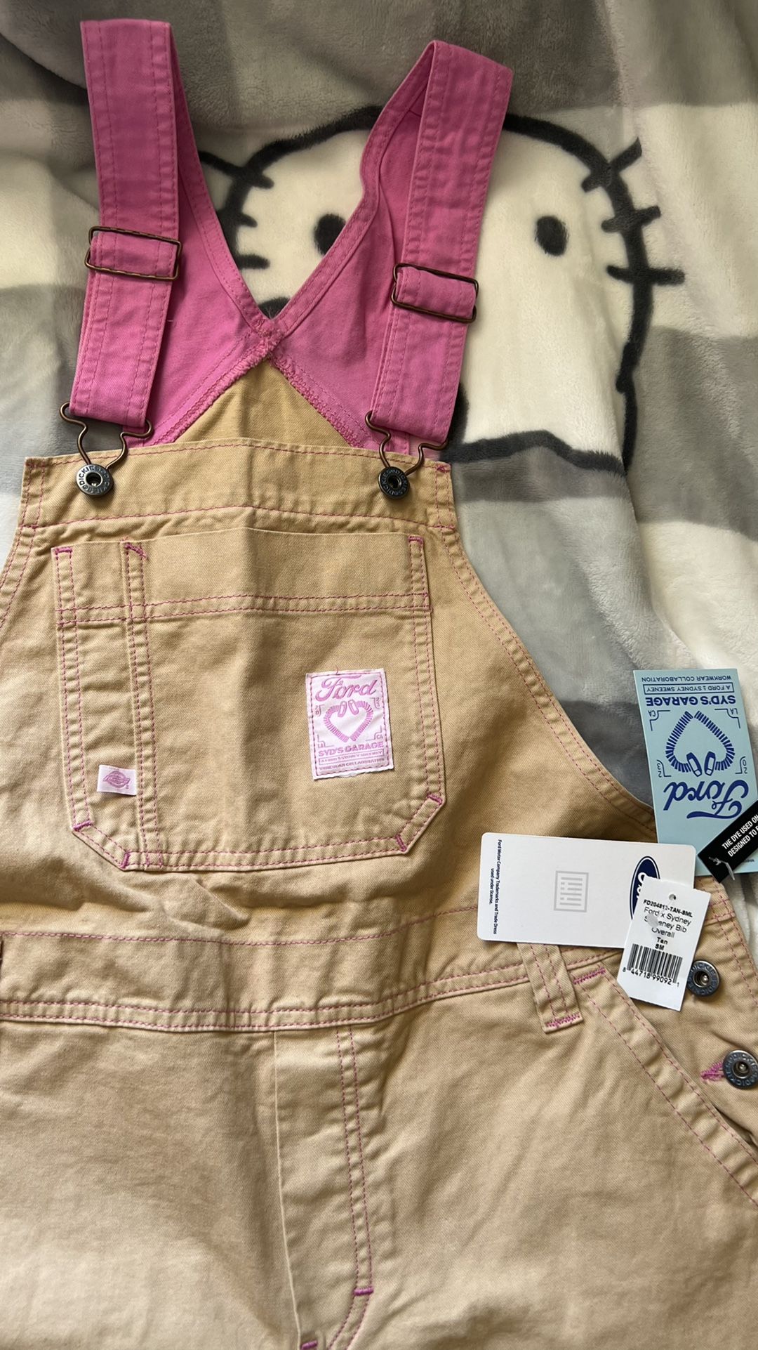Ford x Sydney Sweeney x Dickies Collab Bib Overalls