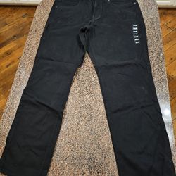 Brand New MARC Anthony Black Tie MEN'S JEANS 34 X 30 STRAIGHT SLIM FIT