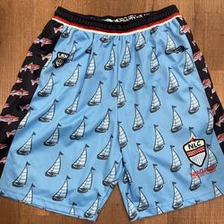 Mercury LAX Federation Niagra Lacrosse Classic Mens Shorts, Size Large
