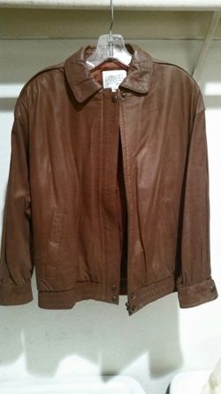 New leather jacket