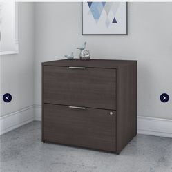 Jamestown Lateral File - 30"W x 24"D Cherry Wood Veneer Finish