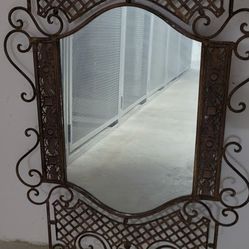 Gothic Intricately-Designed Mirror
