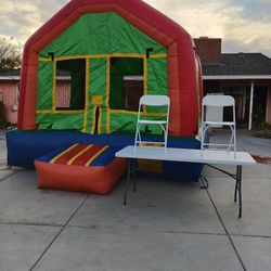 Jumper And Tables, Chairs.