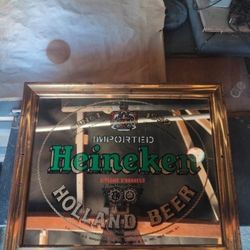 Beer Mirror Sign 