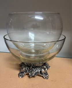 Vintage Punch Bowl Set
