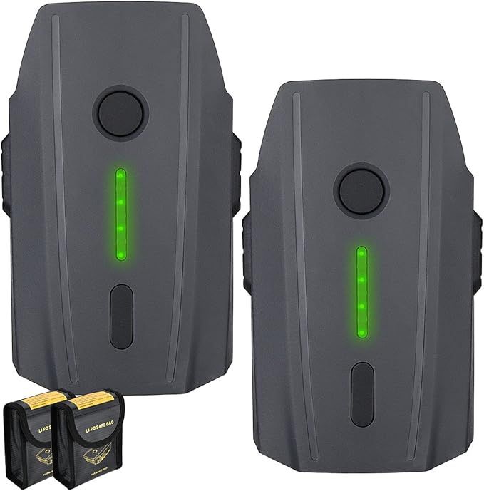 Mavic Pro Battery, 2-Pack 11.4V 3830 mAh LiPo Intelligent Flight Battery