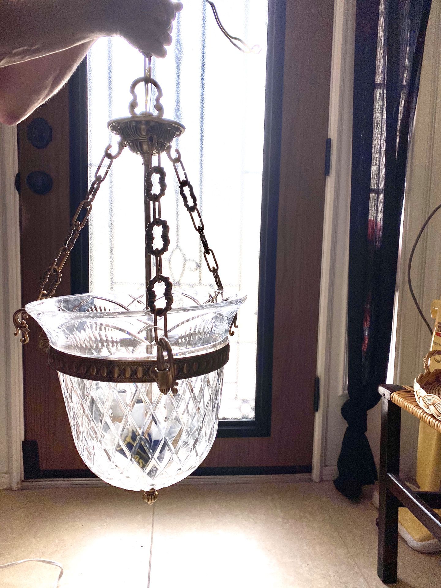 Traditional Glass Hanging Pendant