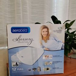 Inflatable Mattress 12 Inches Used Very Little.