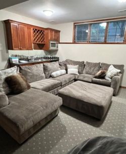 Ottoman Sectional Couch 