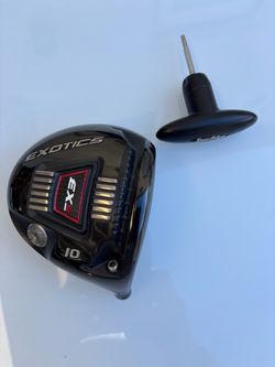 Golf head covers, driver, head, and towels