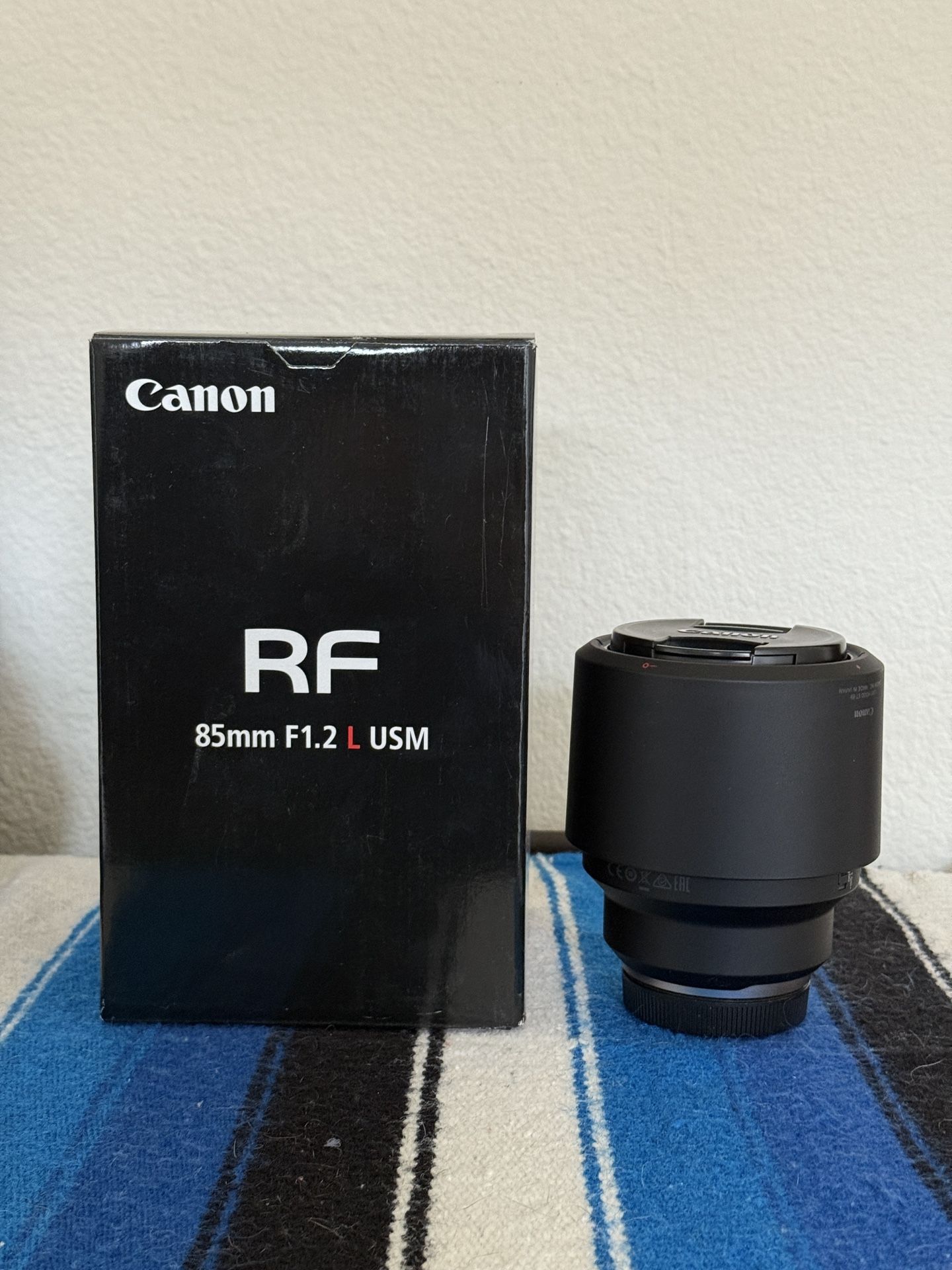 Canon RF 85mm 1.2 Lens (Like New)