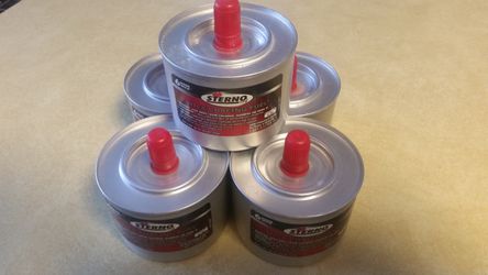 5 Sterno wick chafing fuel 6hours