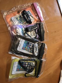 Waterproof Cellphone Protector / head phones
