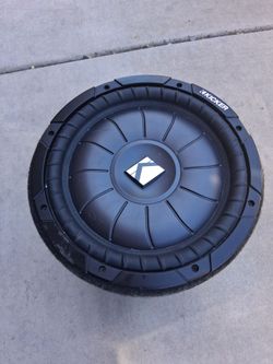 Kicker subwoofer