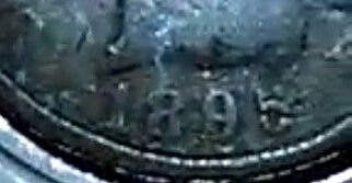 1895 Indian Head Cent 100% Real United States Coinage