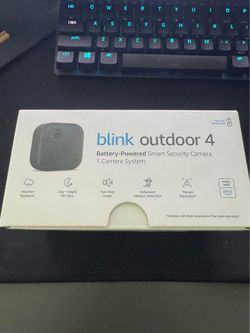NEW BLINK OUTDOOR 4 CAMERA