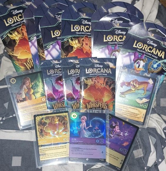 LORCANA WHISPERS IN THE WELL CARDS