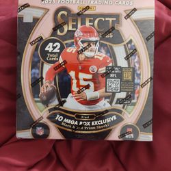 Mega box of football cards