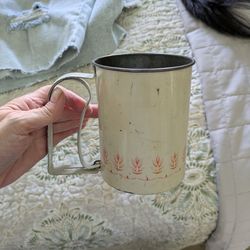 Antique flour sifter
